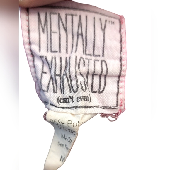 Mentally Exhausted (cant even) | "We should probably cuddle now" | Tank Top - Picture 3 of 3